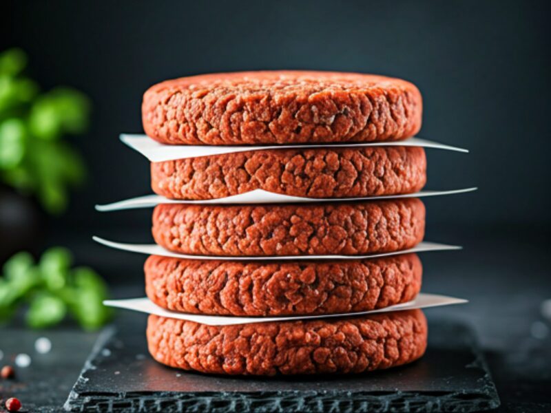 Vegan Burger — Dondurulmuş Unlu Mamüller